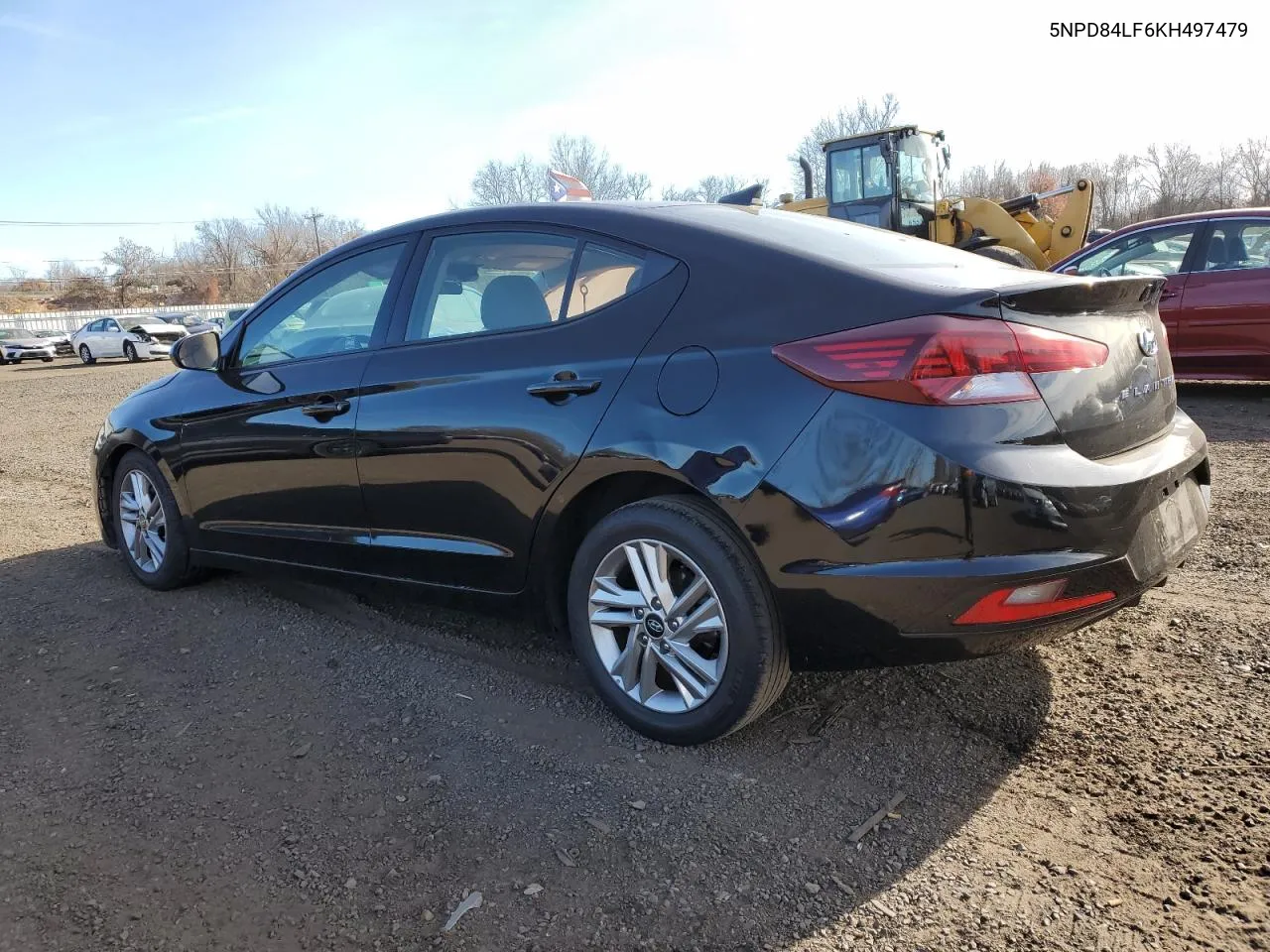 2019 Hyundai Elantra Sel VIN: 5NPD84LF6KH497479 Lot: 80536274