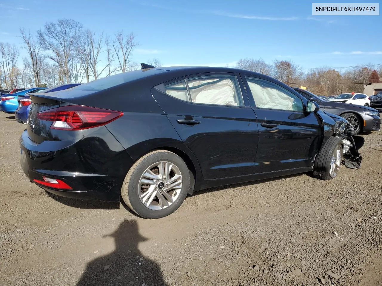 2019 Hyundai Elantra Sel VIN: 5NPD84LF6KH497479 Lot: 80536274