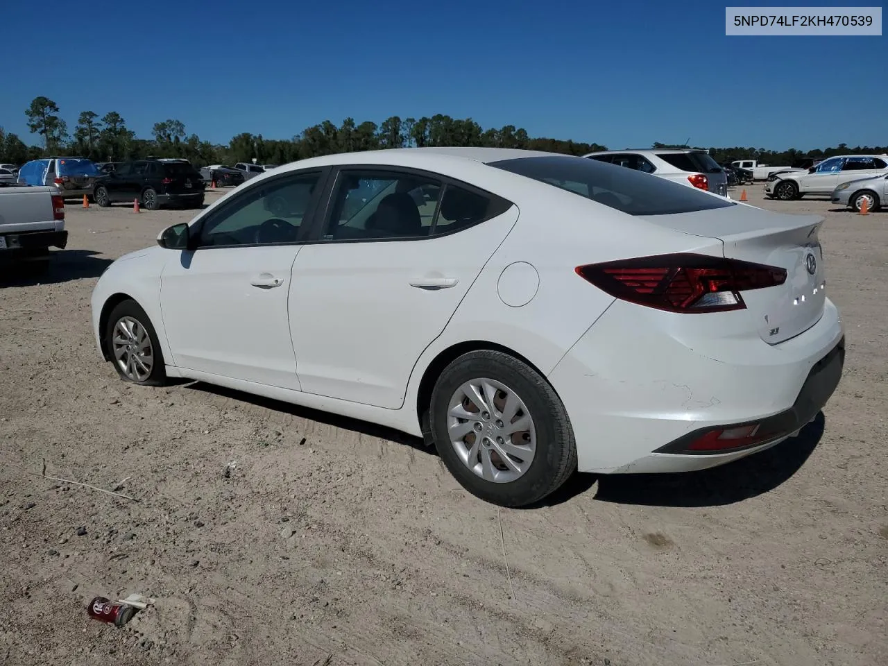 2019 Hyundai Elantra Se VIN: 5NPD74LF2KH470539 Lot: 80782934