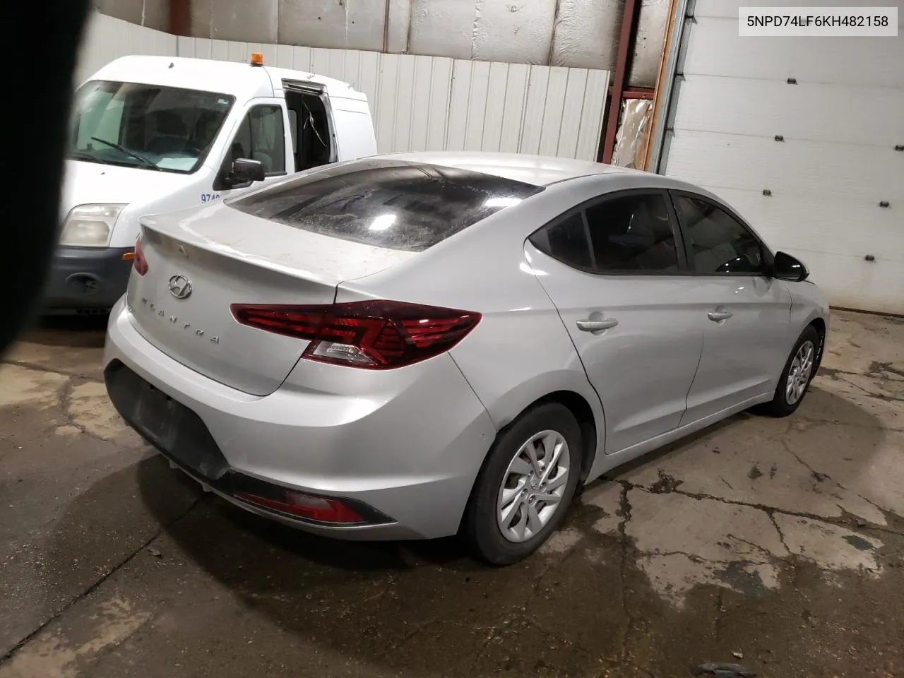 2019 Hyundai Elantra Se VIN: 5NPD74LF6KH482158 Lot: 80836154