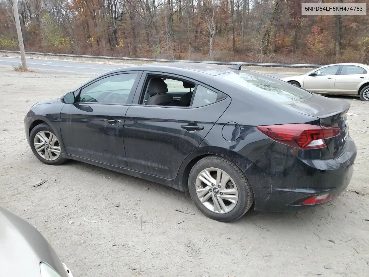 2019 Hyundai Elantra Sel VIN: 5NPD84LF6KH474753 Lot: 80852764