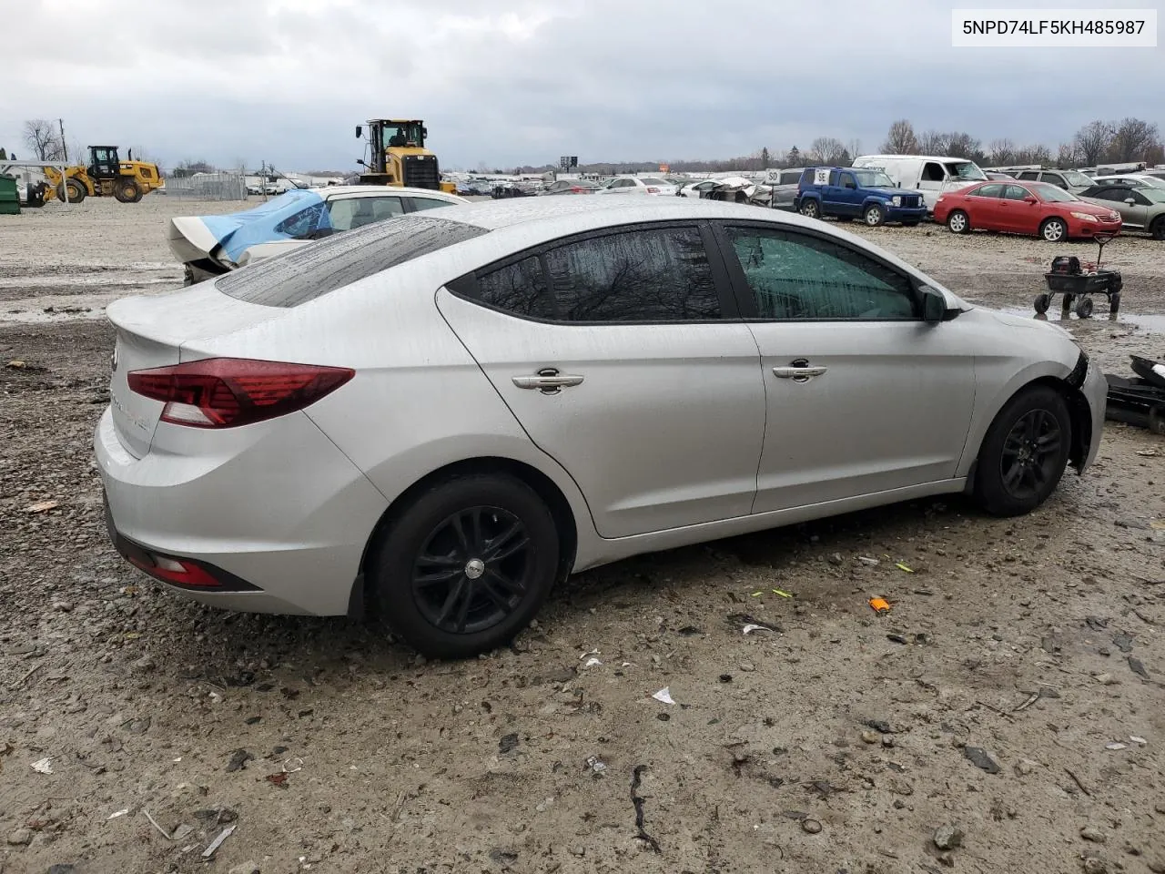 2019 Hyundai Elantra Se VIN: 5NPD74LF5KH485987 Lot: 80888574