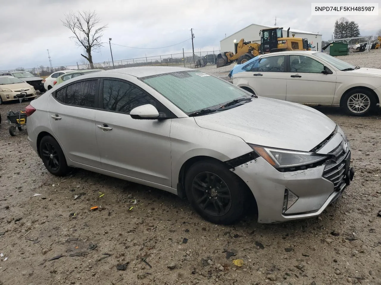 2019 Hyundai Elantra Se VIN: 5NPD74LF5KH485987 Lot: 80888574