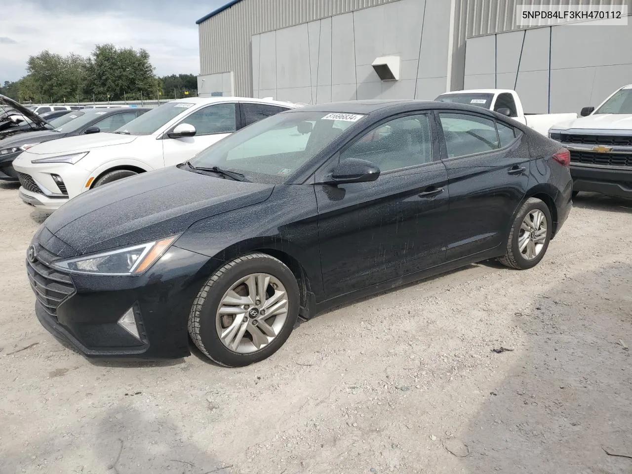 2019 Hyundai Elantra Sel VIN: 5NPD84LF3KH470112 Lot: 81696834