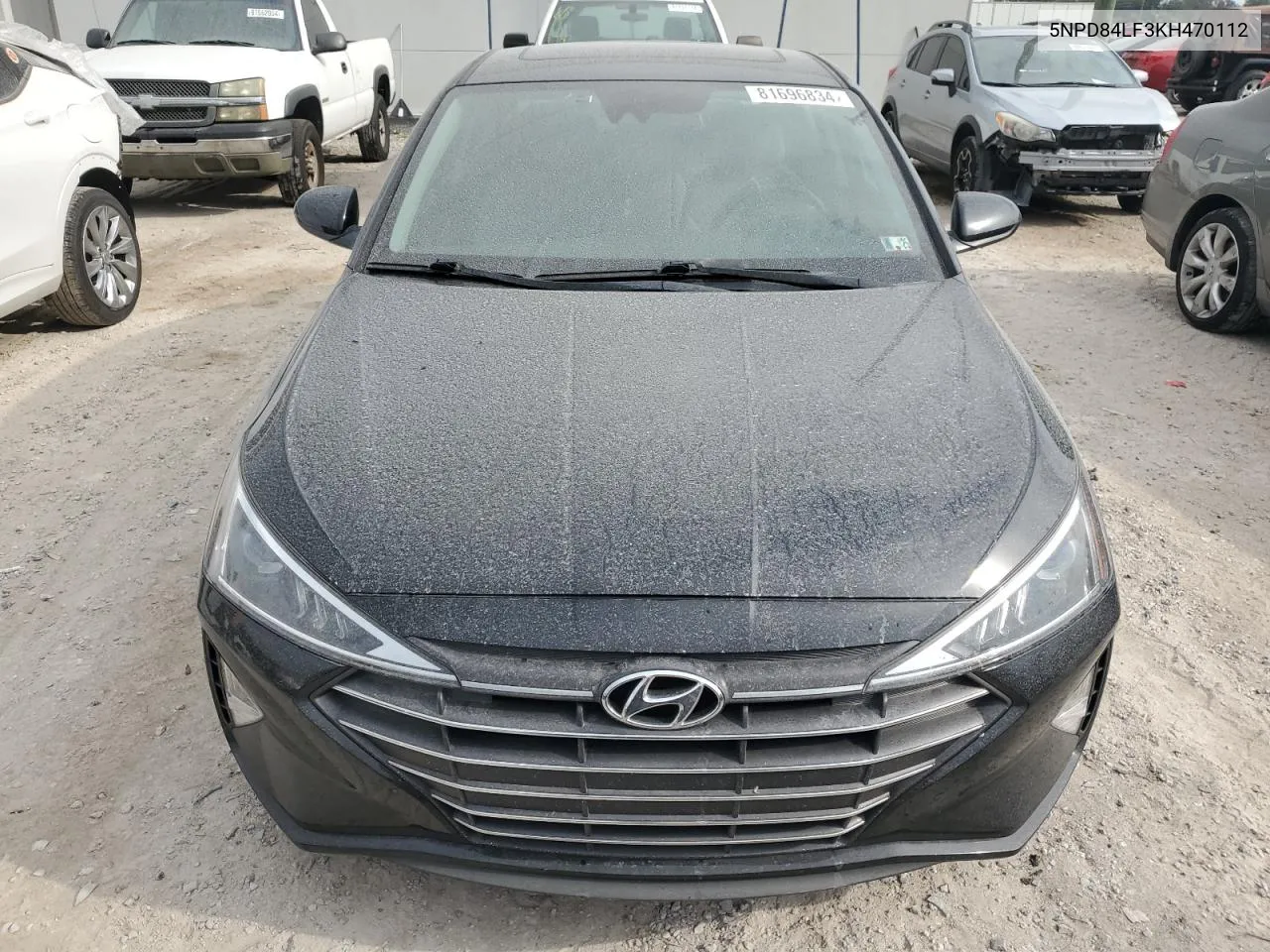 2019 Hyundai Elantra Sel VIN: 5NPD84LF3KH470112 Lot: 81696834