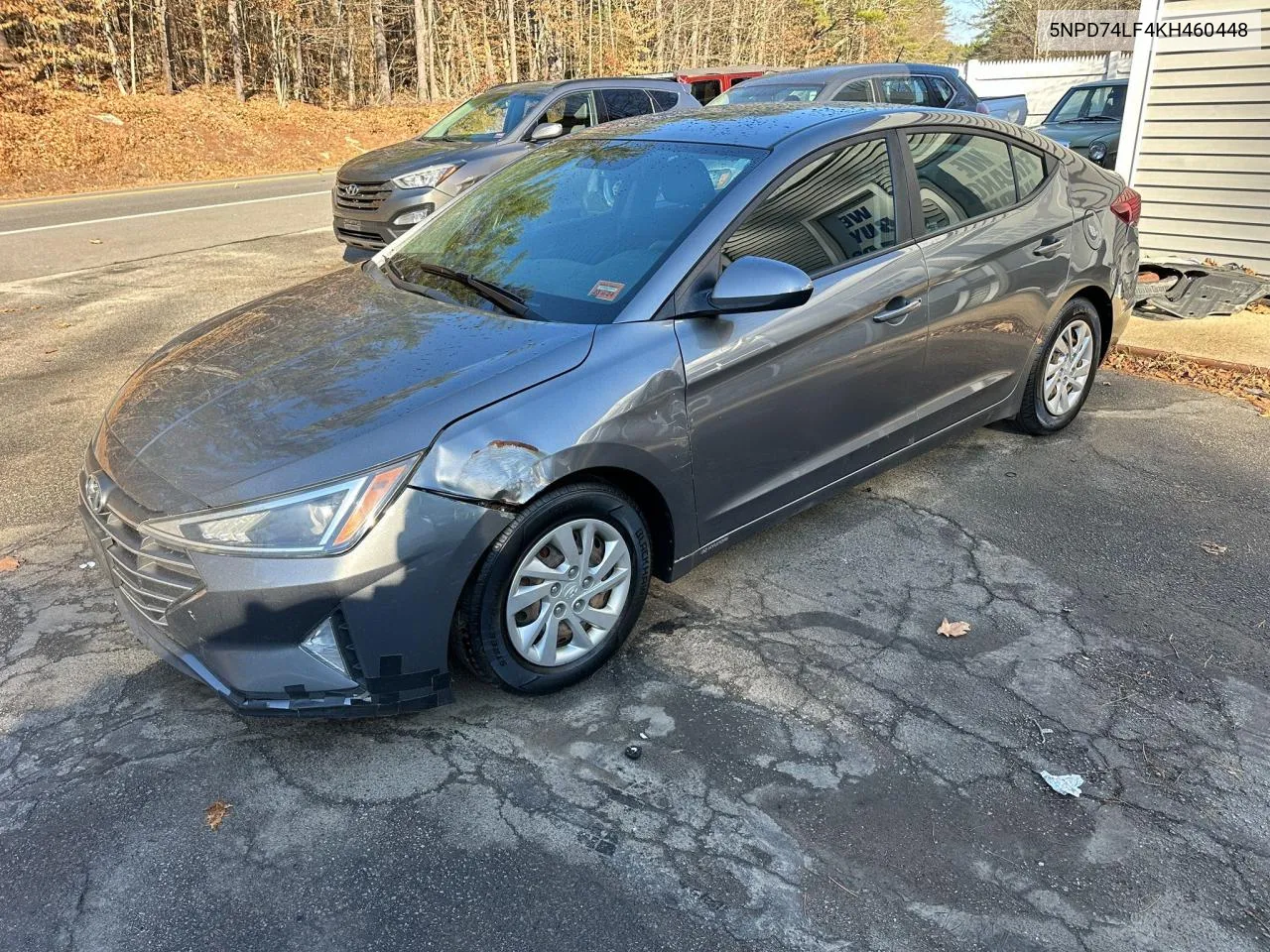 2019 Hyundai Elantra Se VIN: 5NPD74LF4KH460448 Lot: 81973114