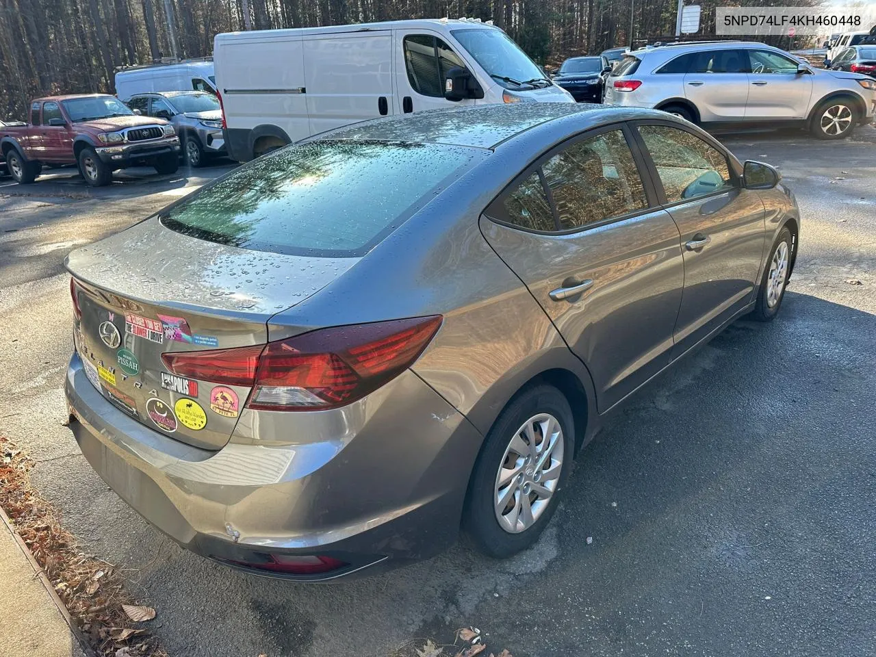 2019 Hyundai Elantra Se VIN: 5NPD74LF4KH460448 Lot: 81973114