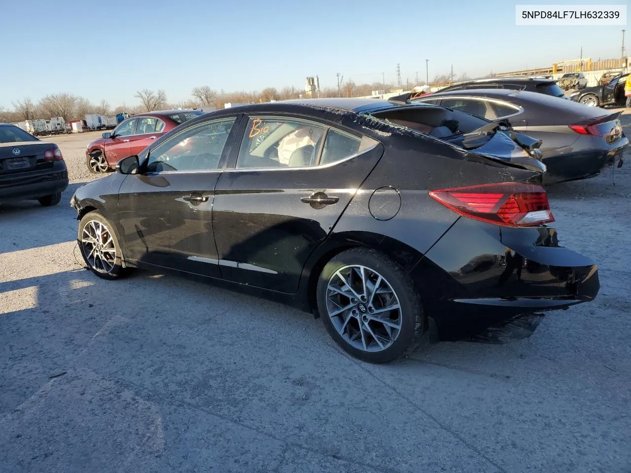 2020 Hyundai Elantra Sel VIN: 5NPD84LF7LH632339 Lot: 41679864