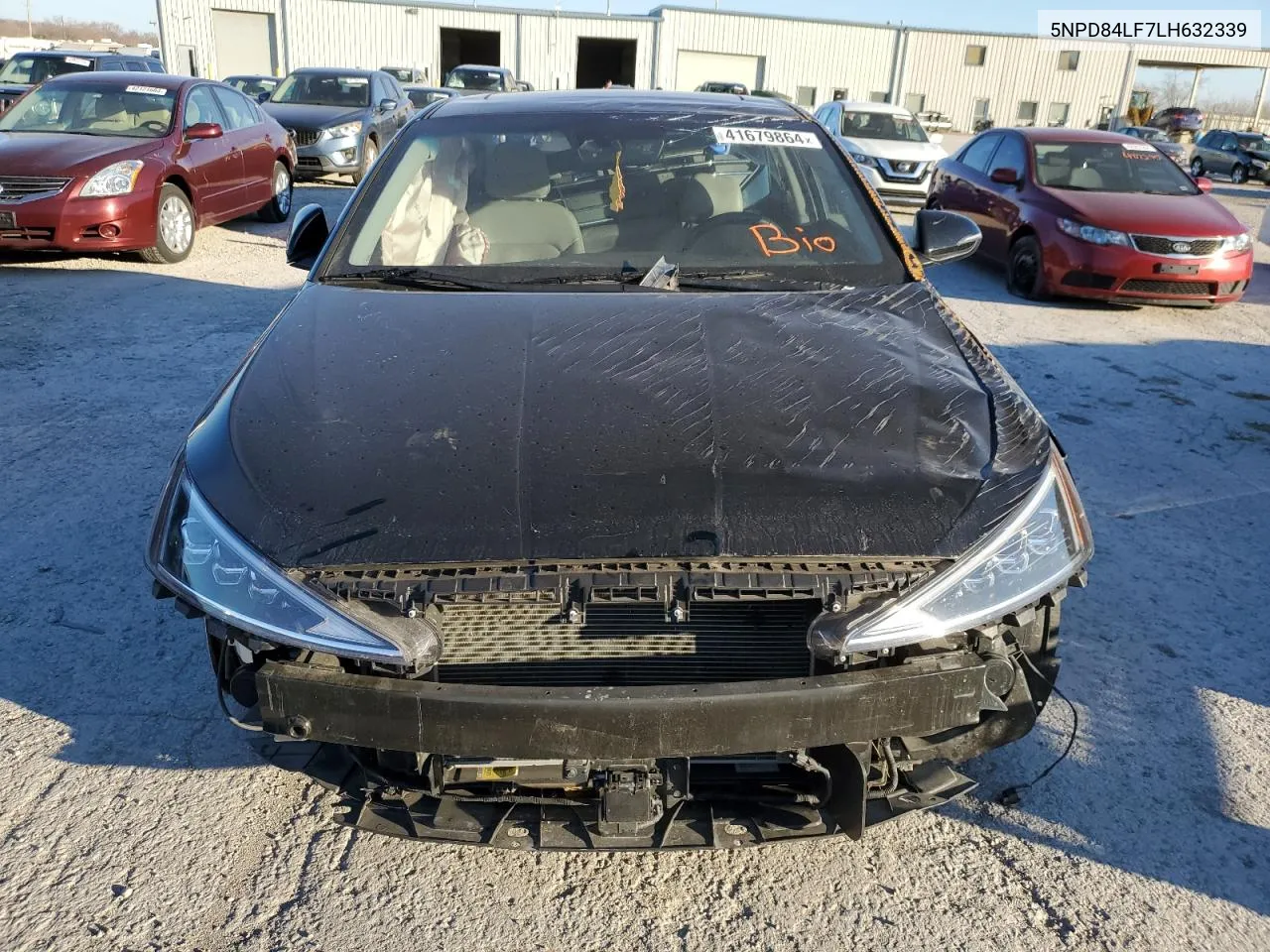 2020 Hyundai Elantra Sel VIN: 5NPD84LF7LH632339 Lot: 41679864