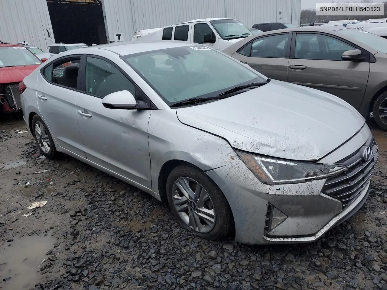 2020 Hyundai Elantra Sel VIN: 5NPD84LF0LH540523 Lot: 45449444