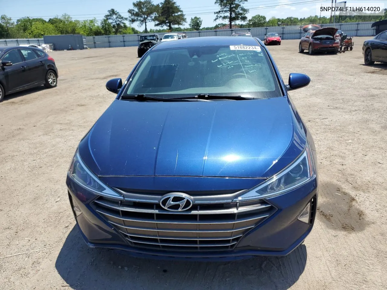 5NPD74LF1LH614020 2020 Hyundai Elantra Se