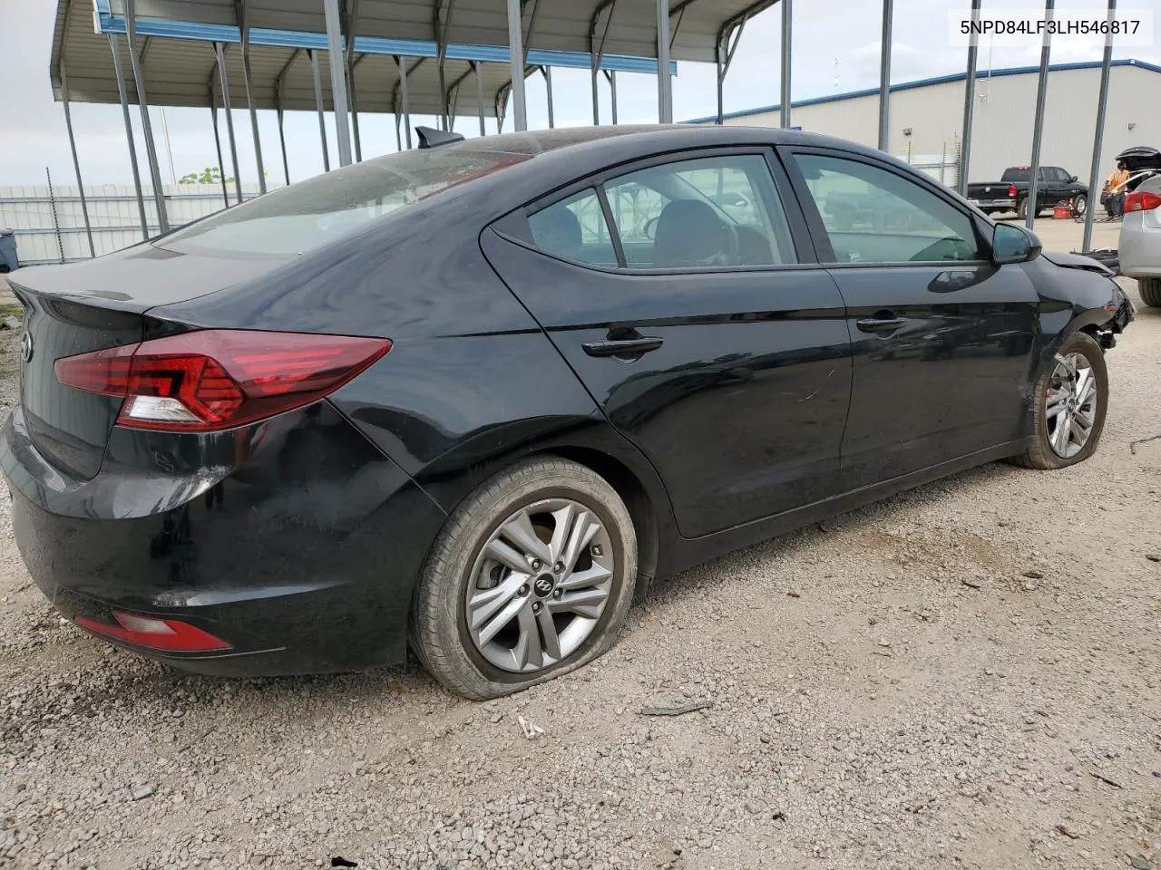 2020 Hyundai Elantra Sel VIN: 5NPD84LF3LH546817 Lot: 52228444