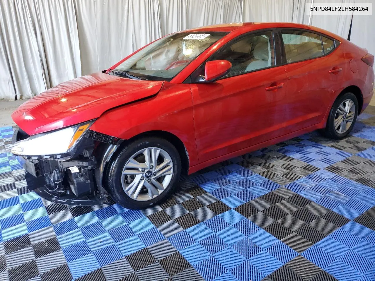 2020 Hyundai Elantra Sel VIN: 5NPD84LF2LH584264 Lot: 53342554