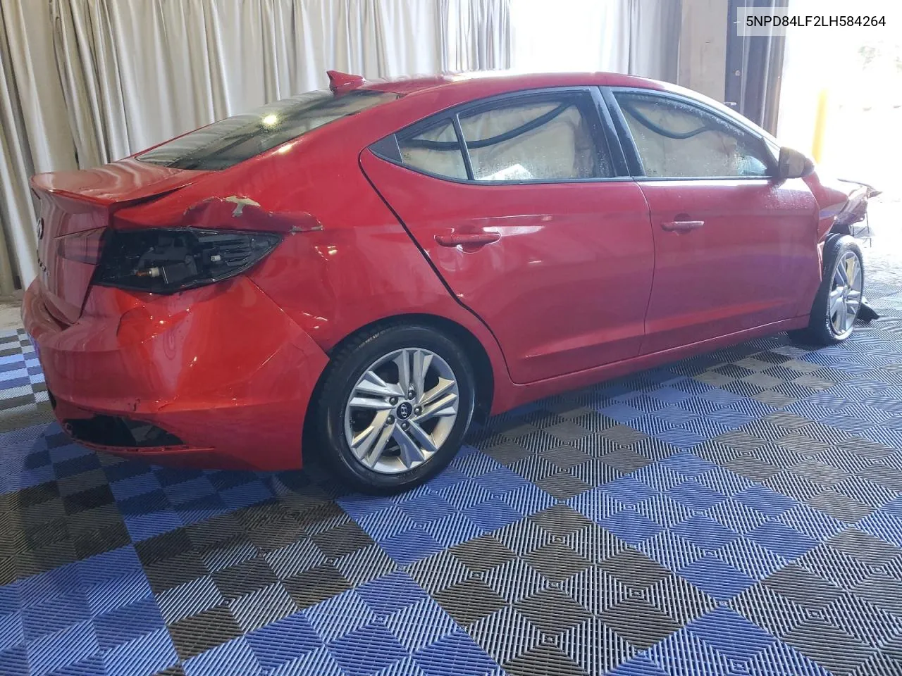 2020 Hyundai Elantra Sel VIN: 5NPD84LF2LH584264 Lot: 53342554