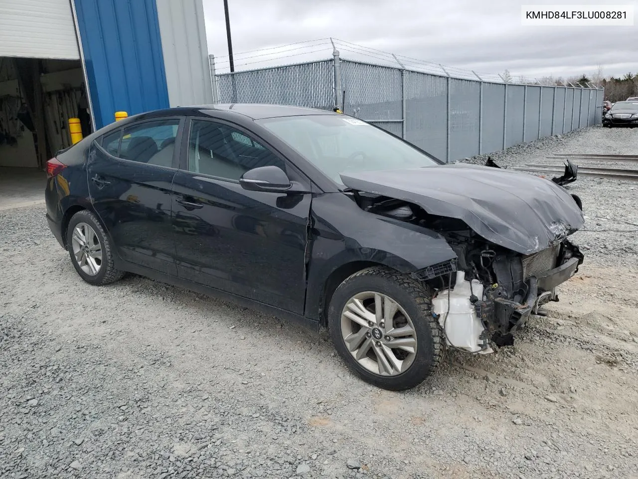 2020 Hyundai Elantra Sel VIN: KMHD84LF3LU008281 Lot: 53412014