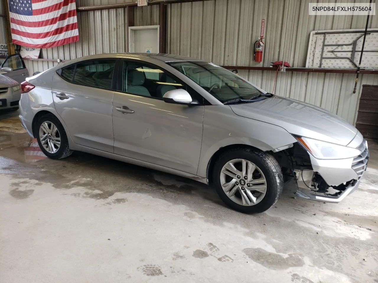 2020 Hyundai Elantra Sel VIN: 5NPD84LFXLH575604 Lot: 53591304