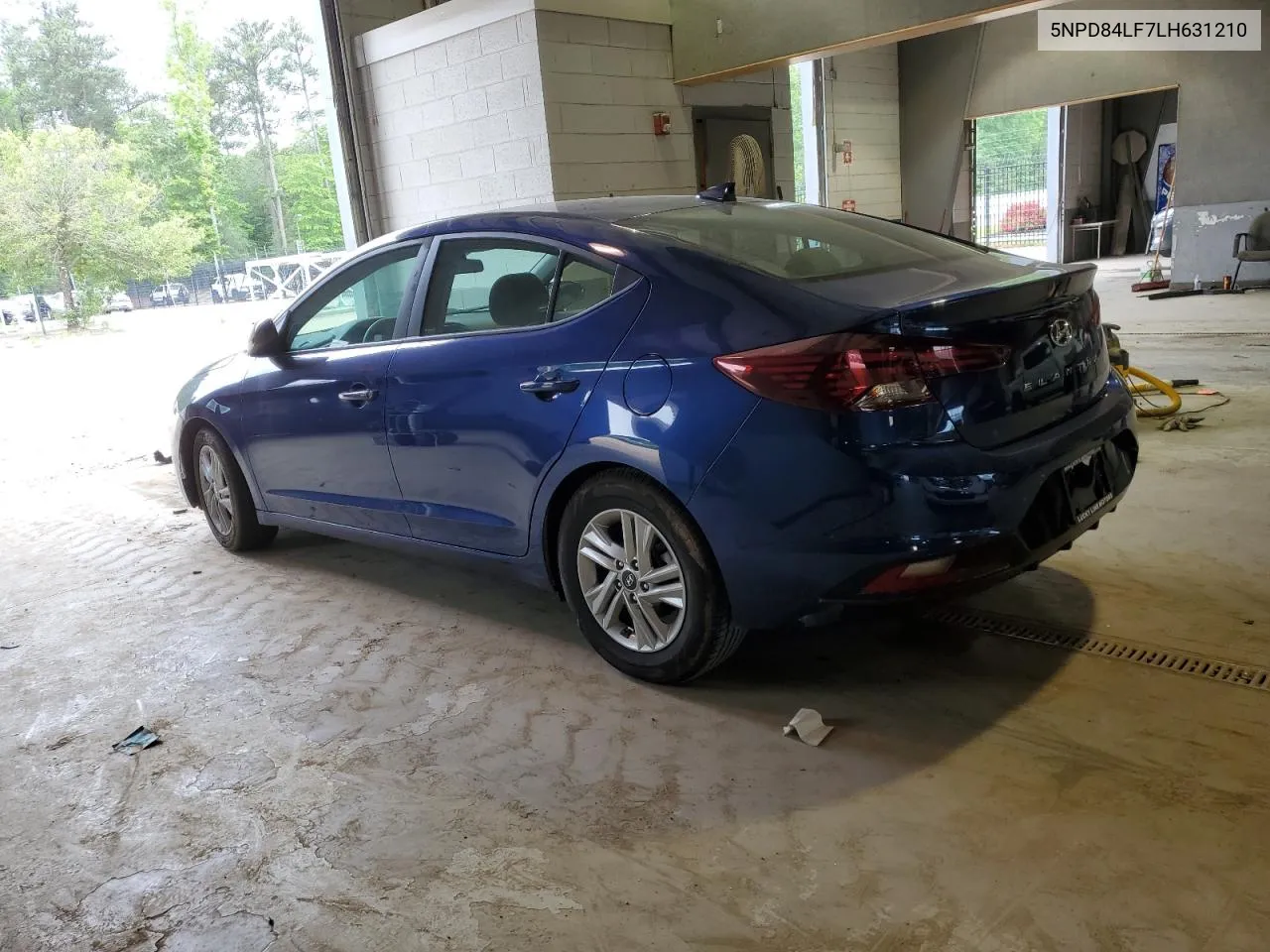 2020 Hyundai Elantra Sel VIN: 5NPD84LF7LH631210 Lot: 54891264