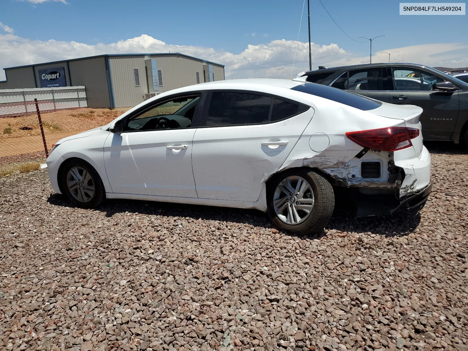 2020 Hyundai Elantra Sel VIN: 5NPD84LF7LH549204 Lot: 55041664