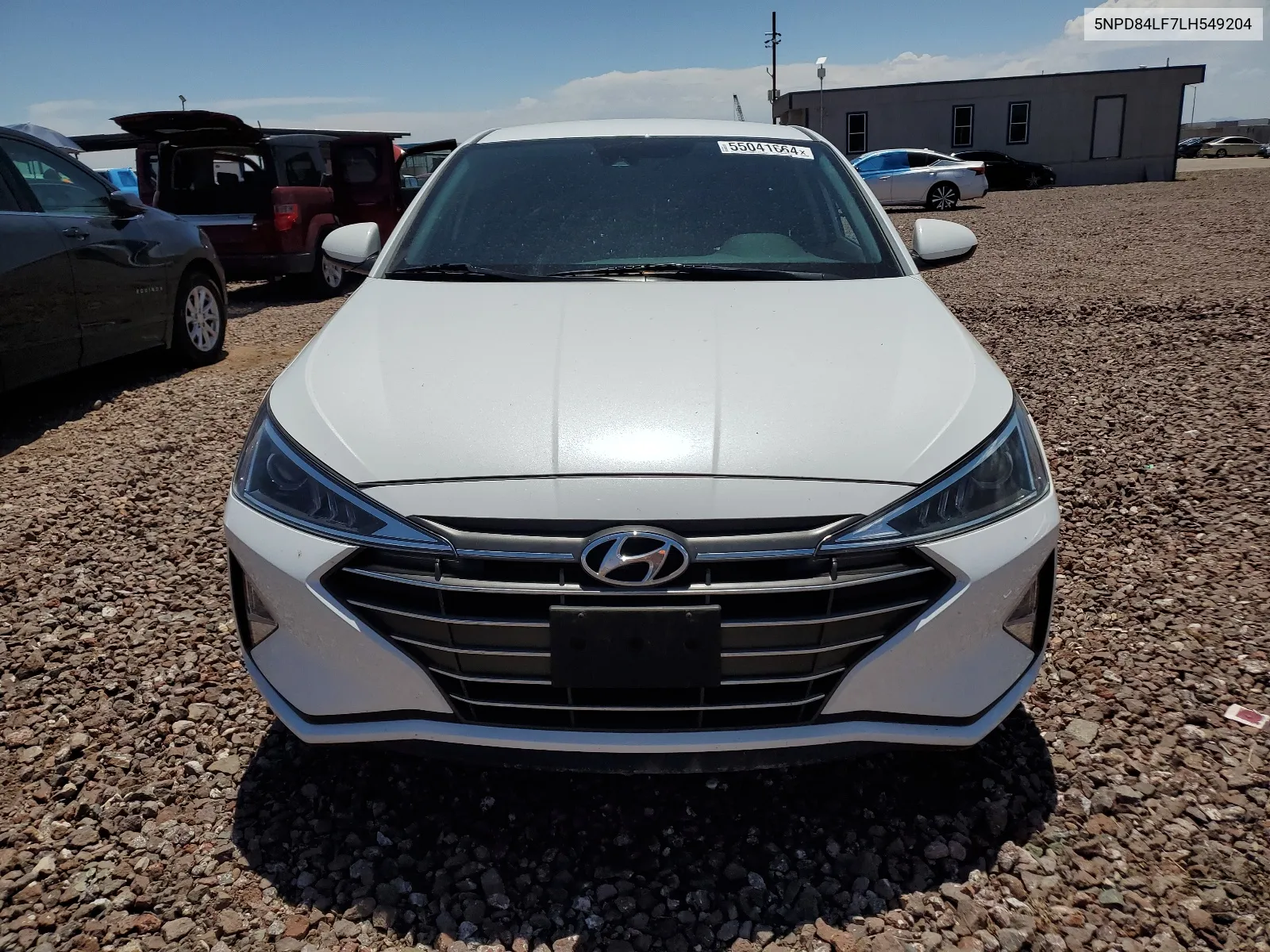 2020 Hyundai Elantra Sel VIN: 5NPD84LF7LH549204 Lot: 55041664