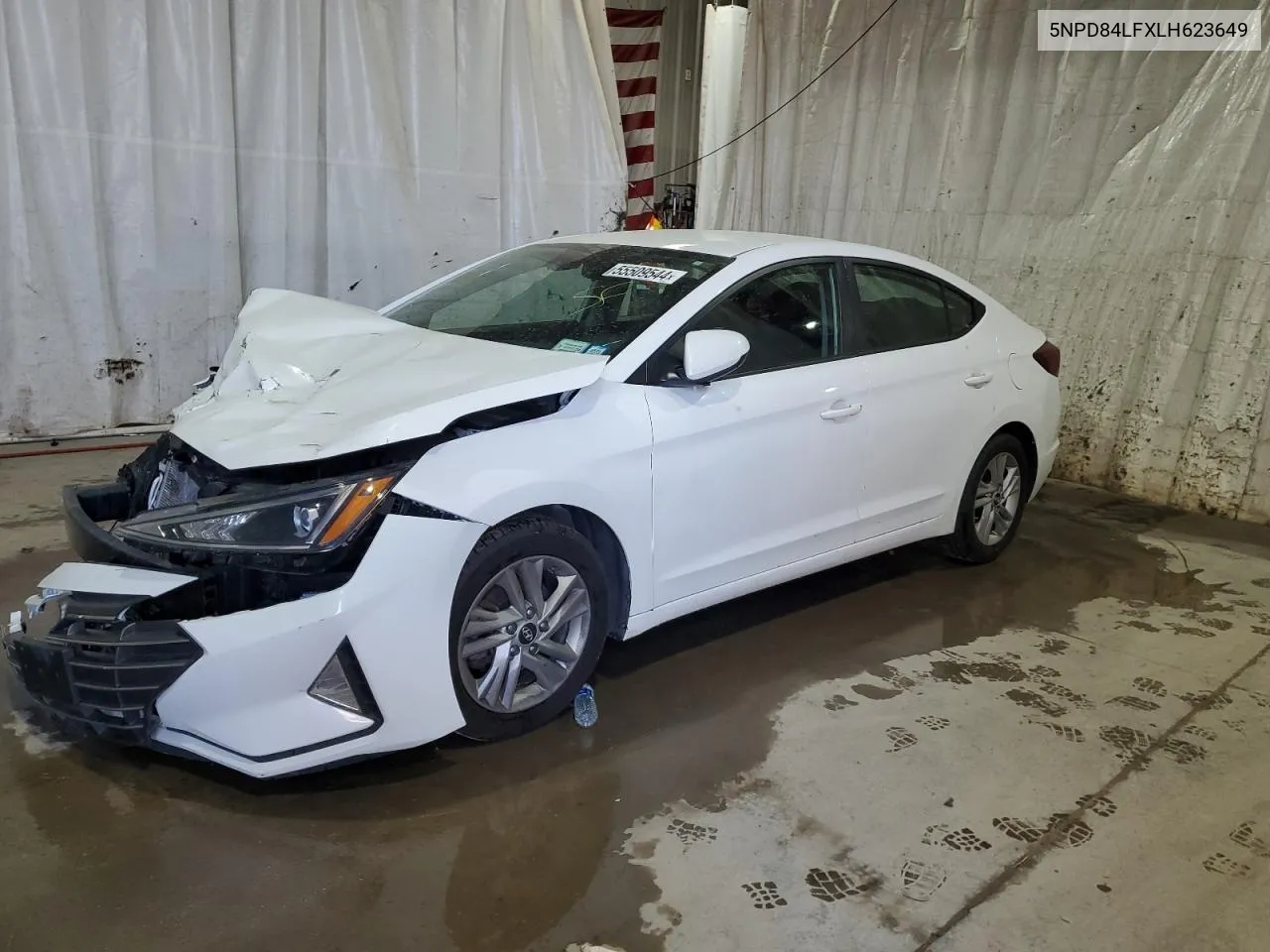 5NPD84LFXLH623649 2020 Hyundai Elantra Sel