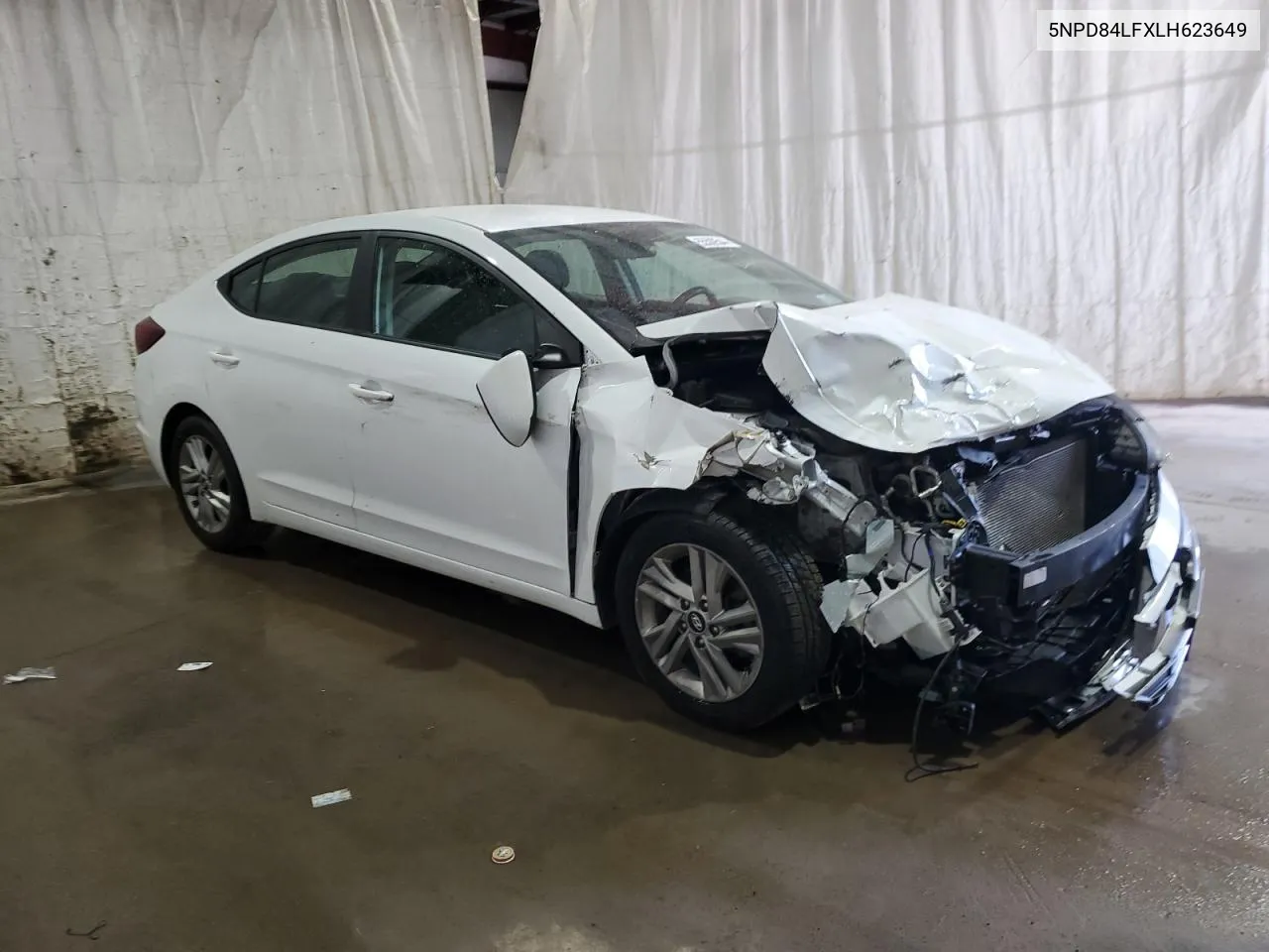 2020 Hyundai Elantra Sel VIN: 5NPD84LFXLH623649 Lot: 55509544