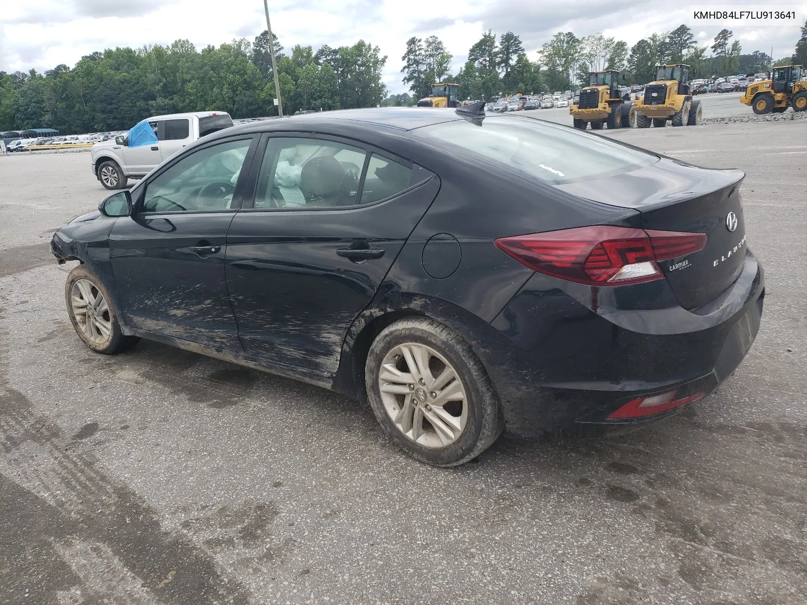 2020 Hyundai Elantra Sel VIN: KMHD84LF7LU913641 Lot: 55523074