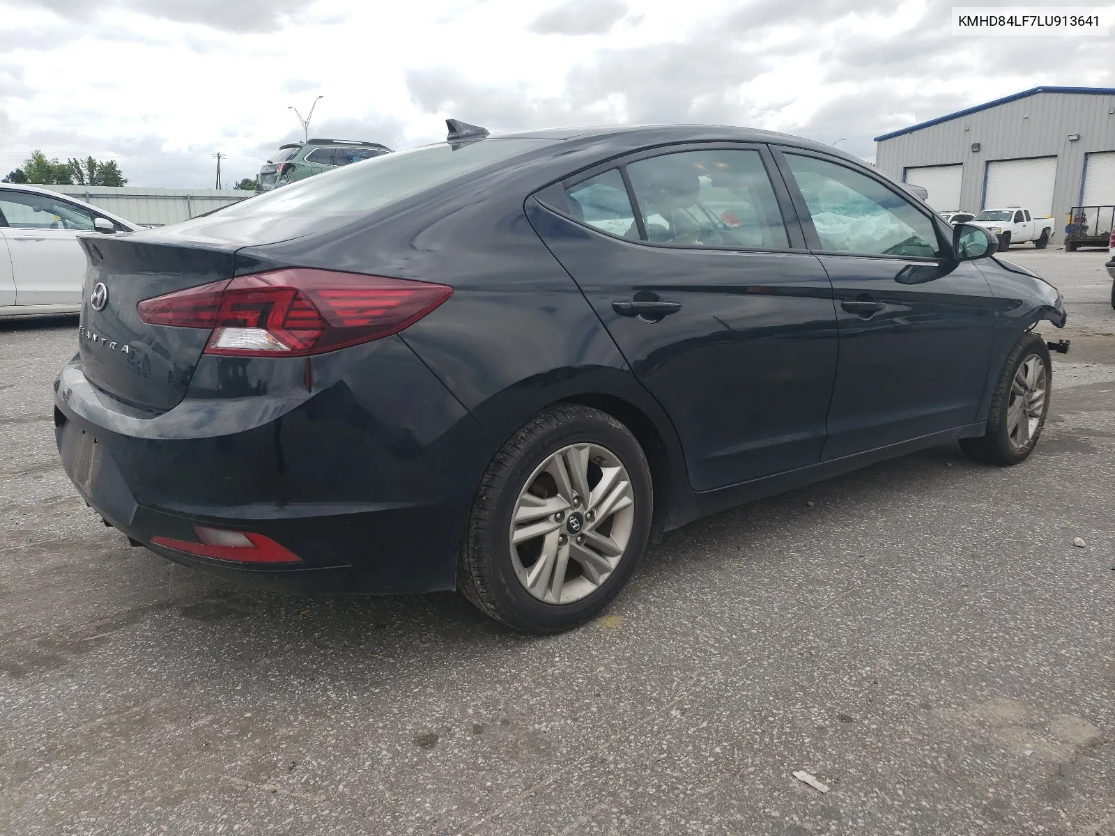 2020 Hyundai Elantra Sel VIN: KMHD84LF7LU913641 Lot: 55523074