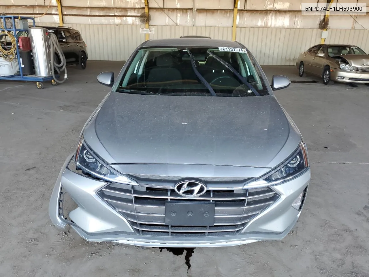 2020 Hyundai Elantra Se VIN: 5NPD74LF1LH593900 Lot: 61157774