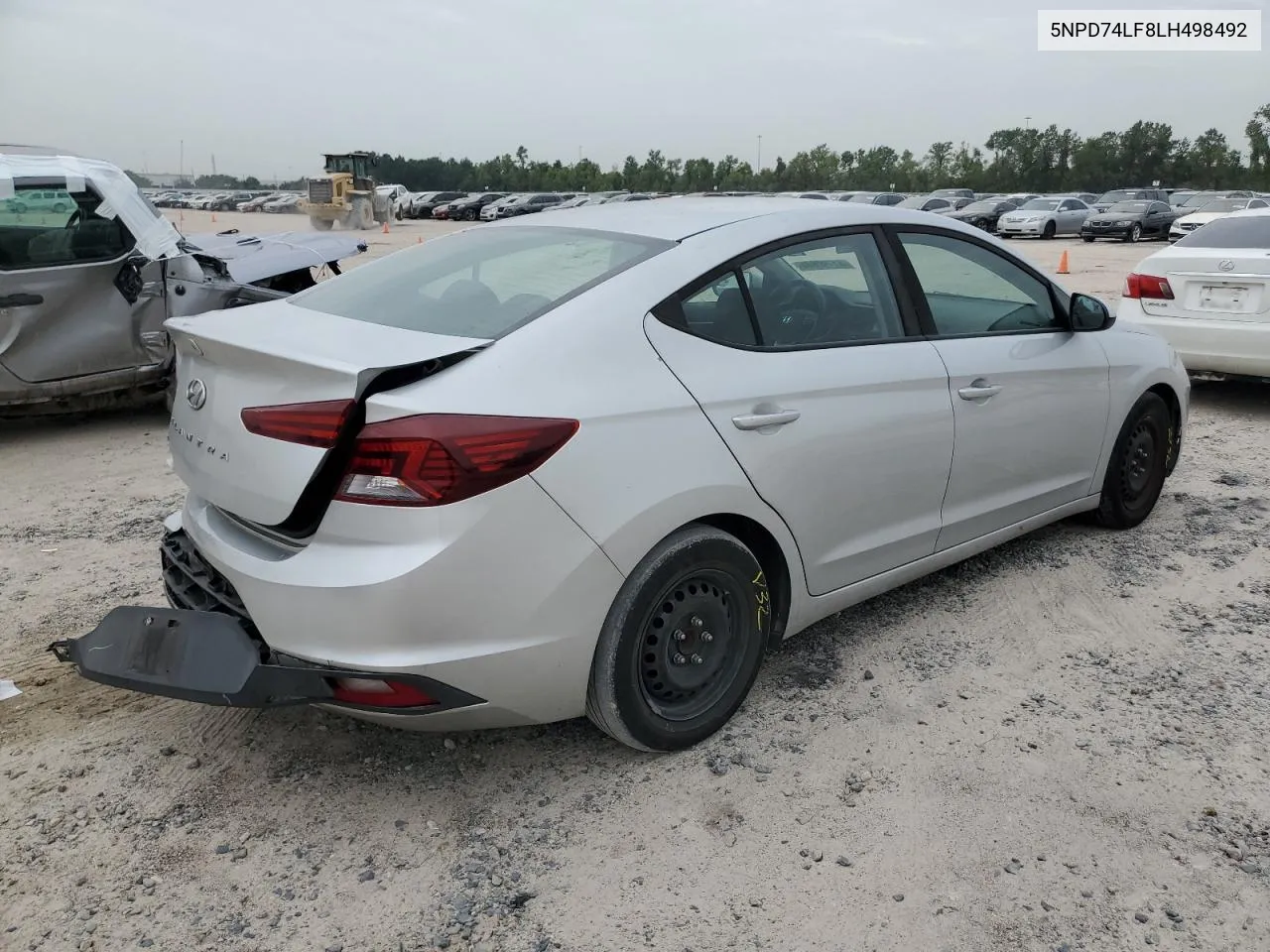 5NPD74LF8LH498492 2020 Hyundai Elantra Se