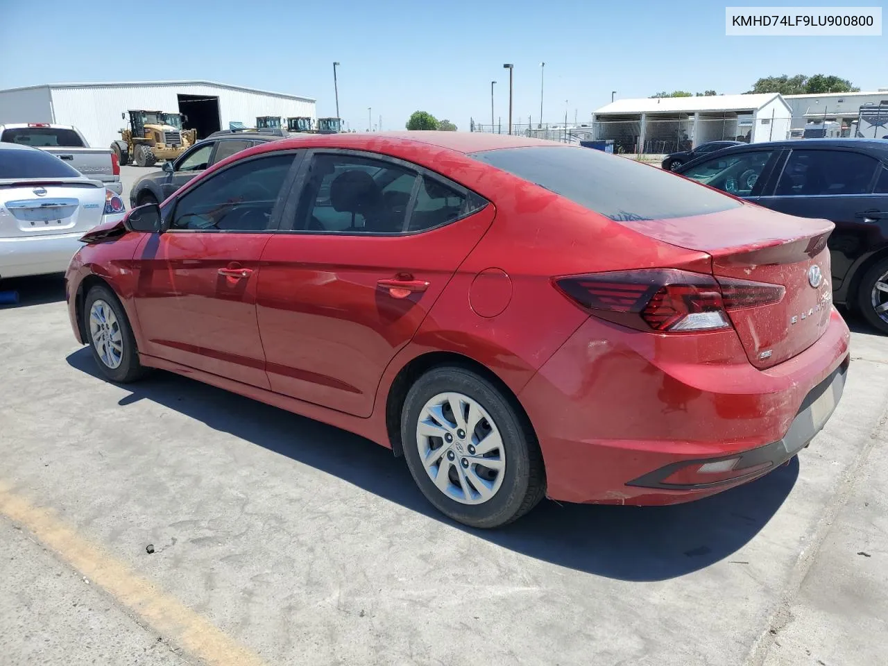 KMHD74LF9LU900800 2020 Hyundai Elantra Se