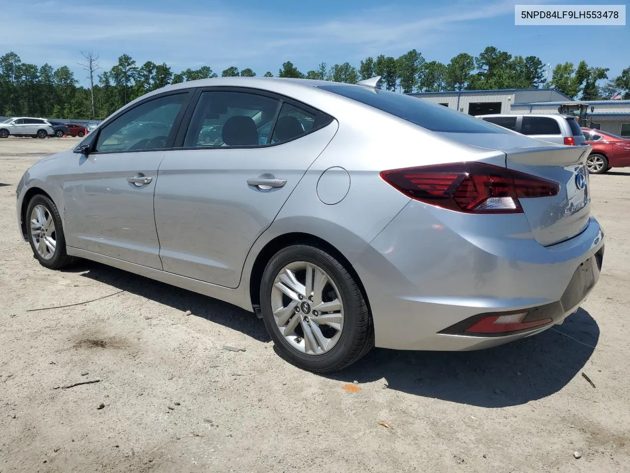 2020 Hyundai Elantra Sel VIN: 5NPD84LF9LH553478 Lot: 62719404