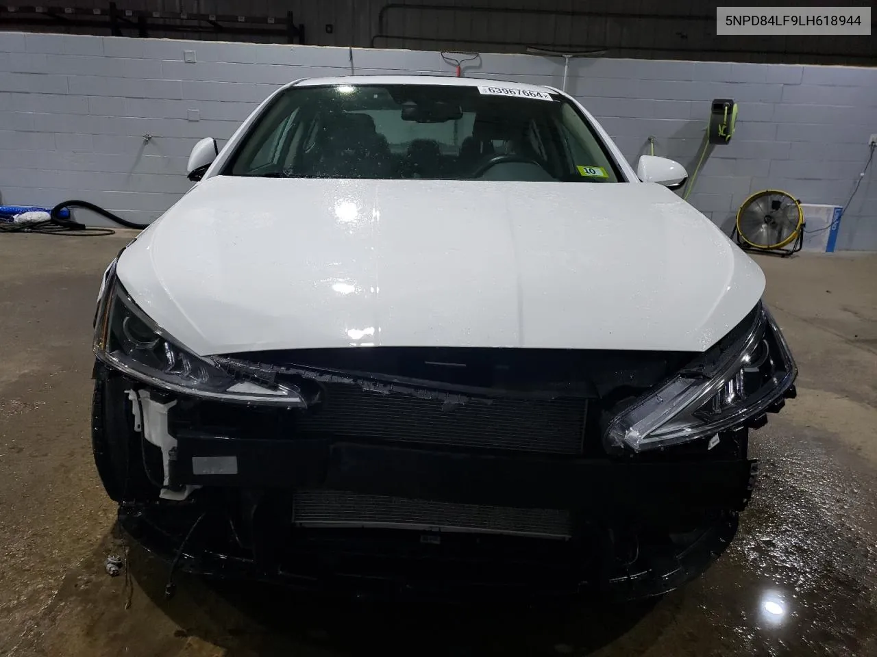 2020 Hyundai Elantra Sel VIN: 5NPD84LF9LH618944 Lot: 63967664