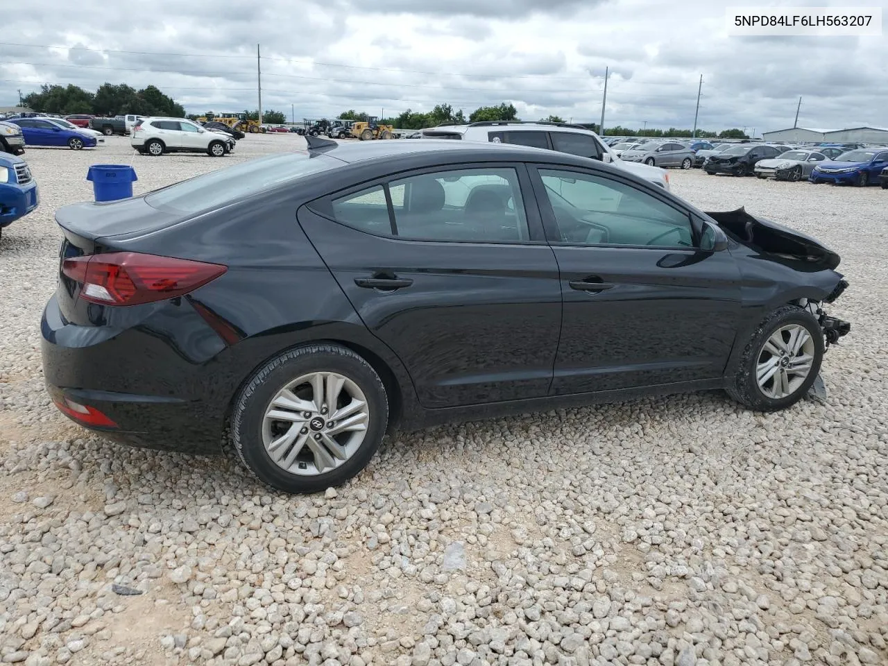 2020 Hyundai Elantra Sel VIN: 5NPD84LF6LH563207 Lot: 64908844