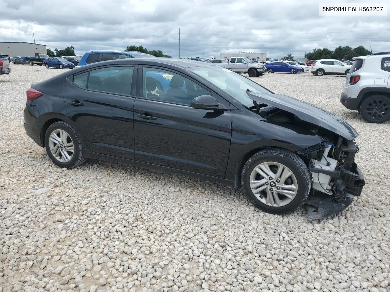 2020 Hyundai Elantra Sel VIN: 5NPD84LF6LH563207 Lot: 64908844