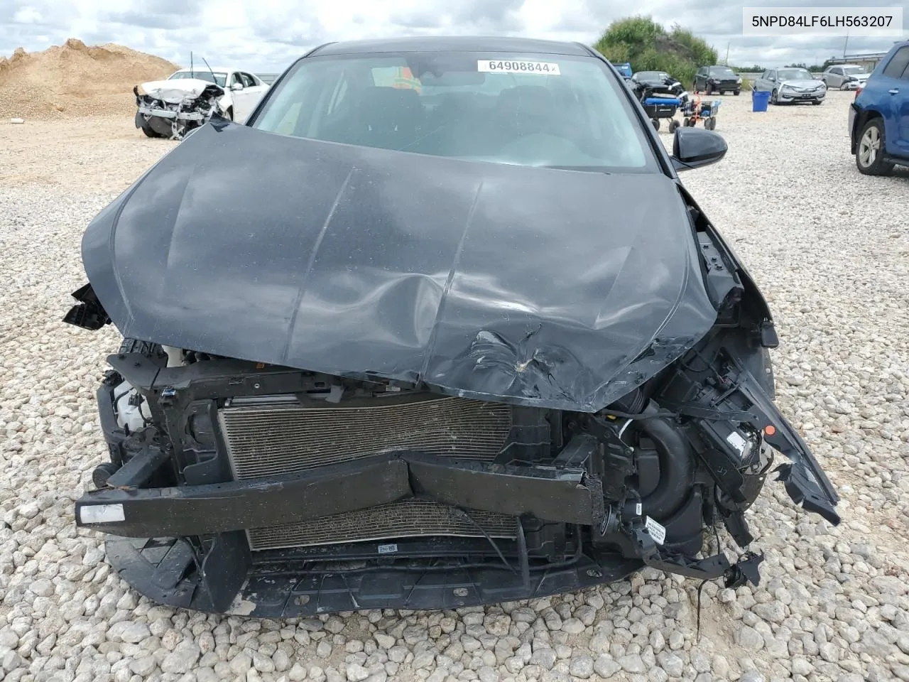 2020 Hyundai Elantra Sel VIN: 5NPD84LF6LH563207 Lot: 64908844