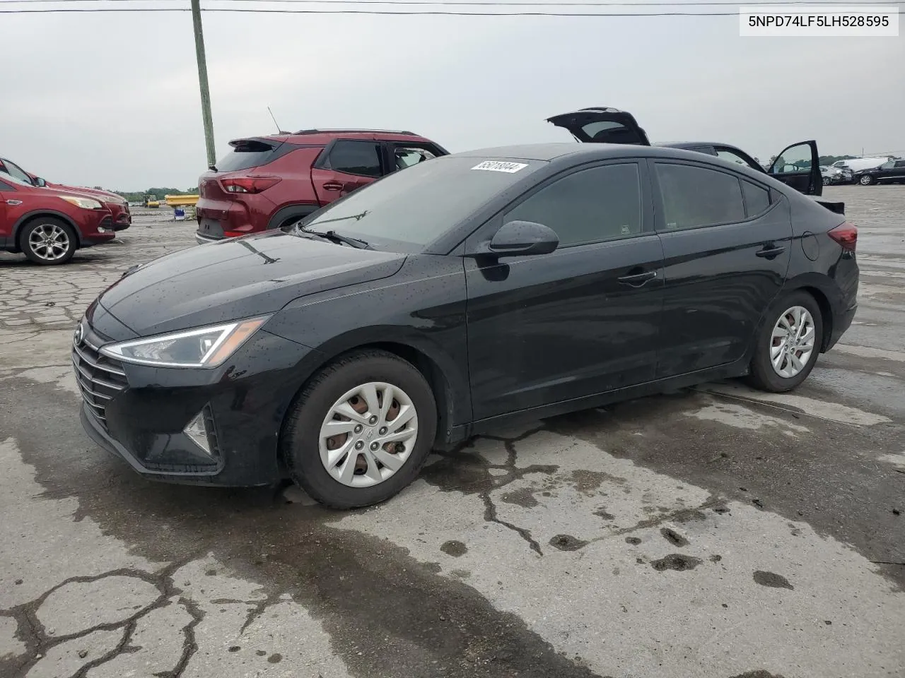 2020 Hyundai Elantra Se VIN: 5NPD74LF5LH528595 Lot: 65018044