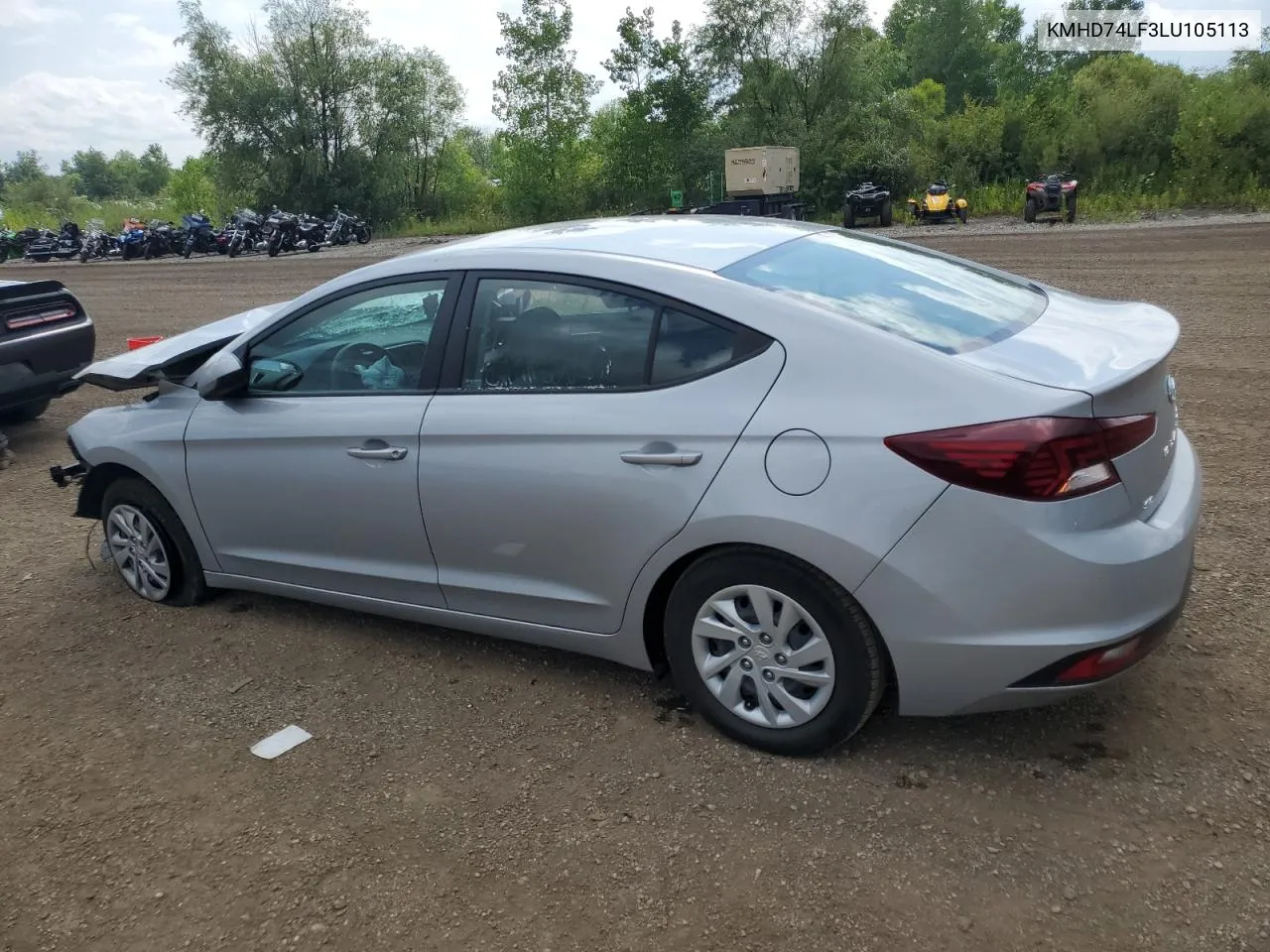 KMHD74LF3LU105113 2020 Hyundai Elantra Se