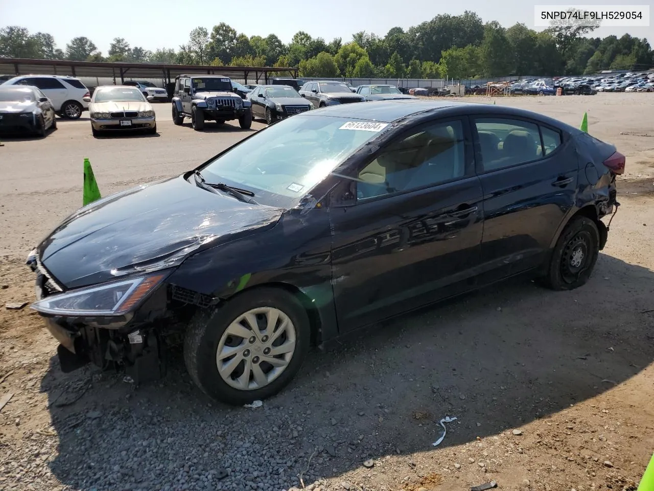 2020 Hyundai Elantra Se VIN: 5NPD74LF9LH529054 Lot: 66123604