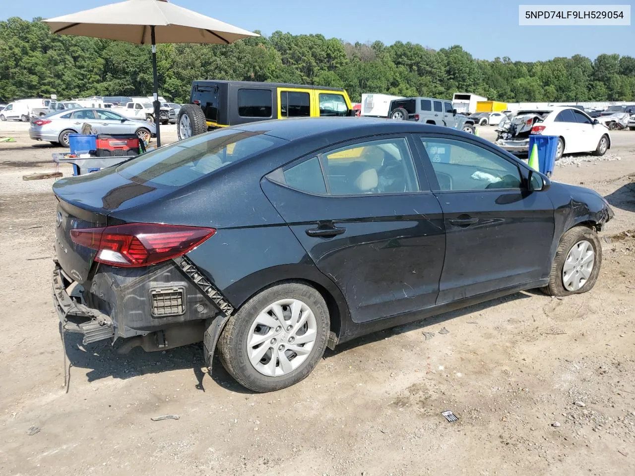 2020 Hyundai Elantra Se VIN: 5NPD74LF9LH529054 Lot: 66123604