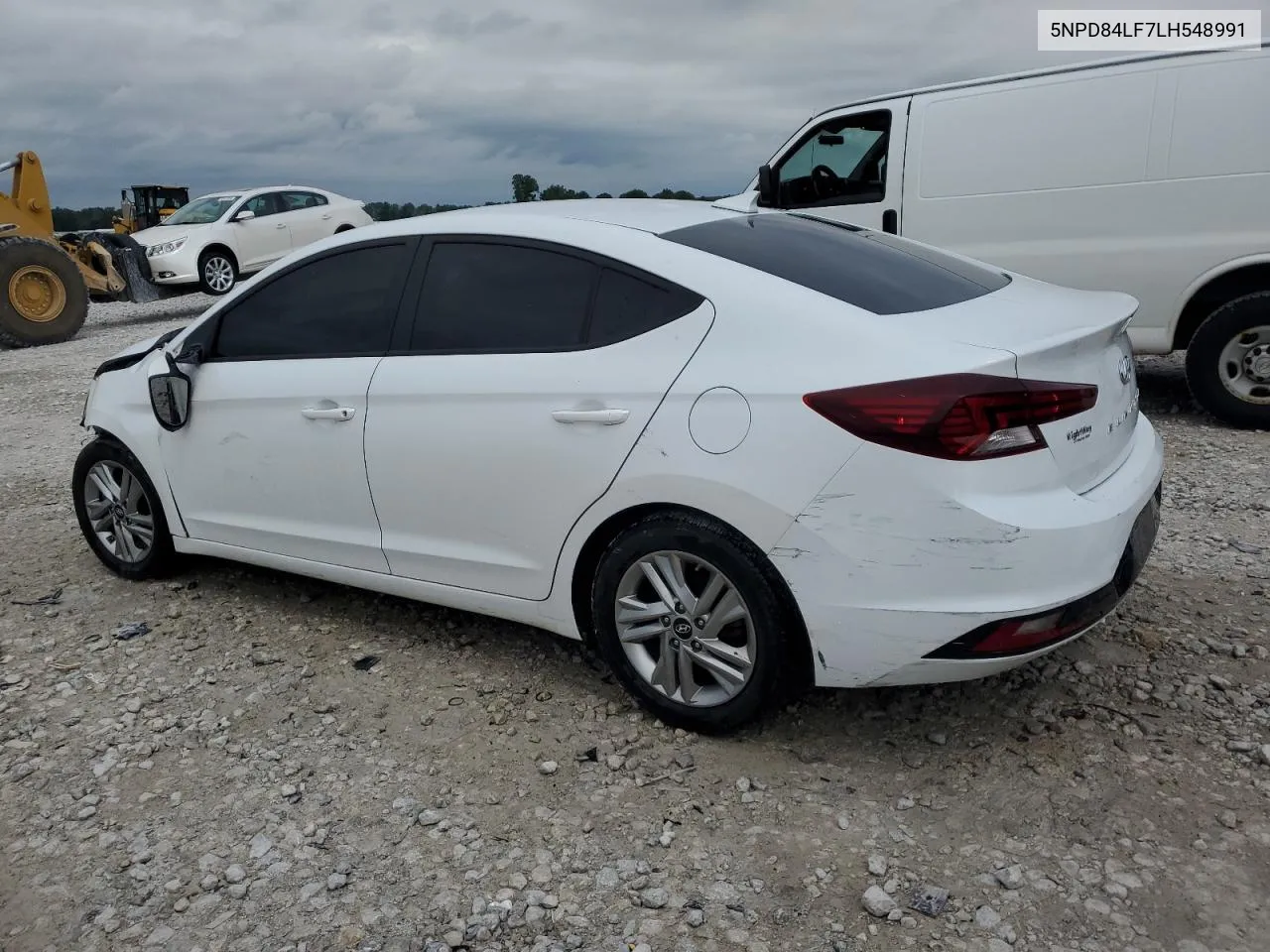 2020 Hyundai Elantra Sel VIN: 5NPD84LF7LH548991 Lot: 66125294