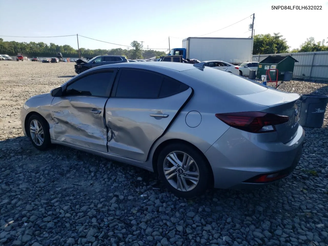 2020 Hyundai Elantra Sel VIN: 5NPD84LF0LH632022 Lot: 66584504