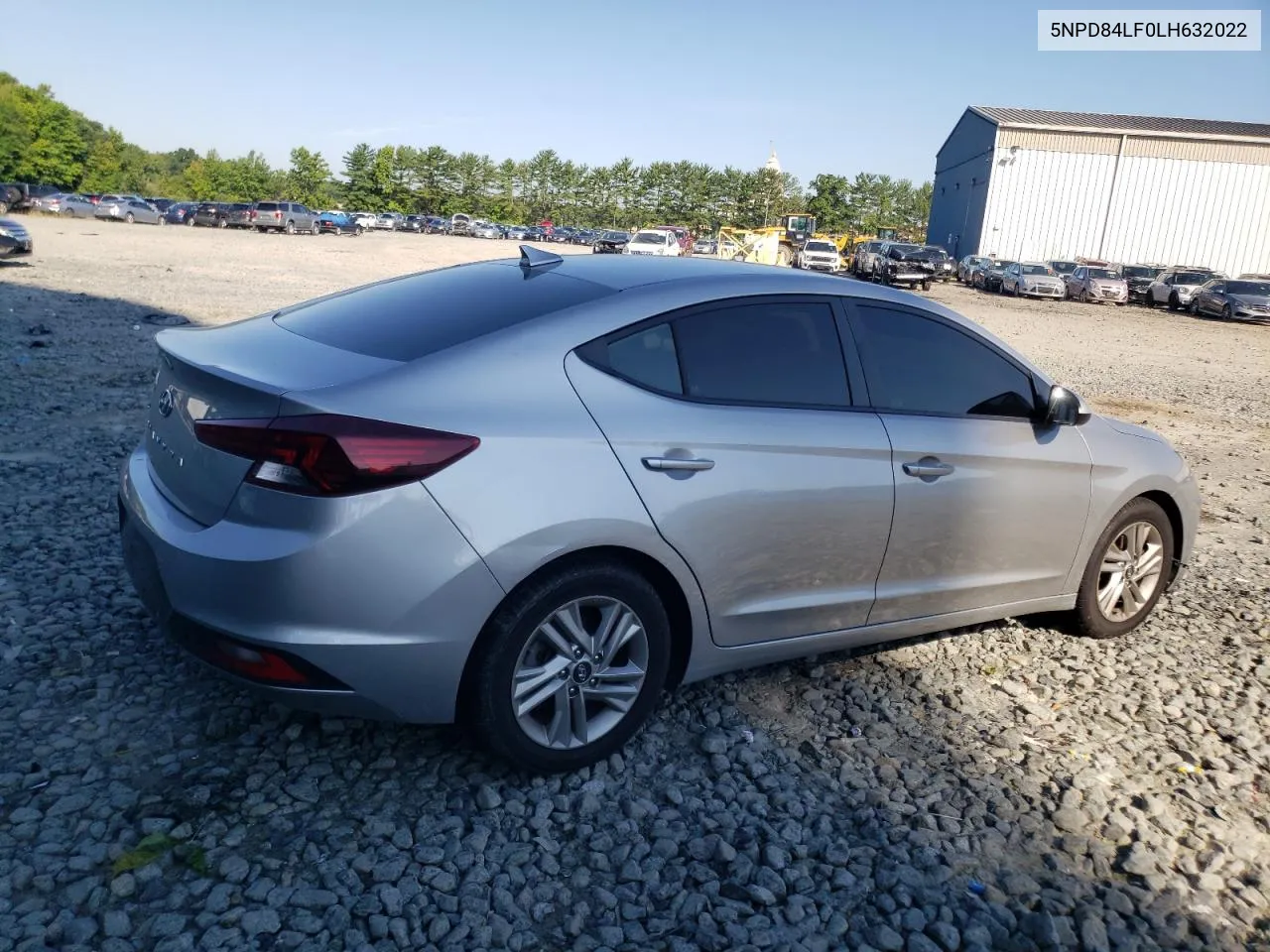 2020 Hyundai Elantra Sel VIN: 5NPD84LF0LH632022 Lot: 66584504