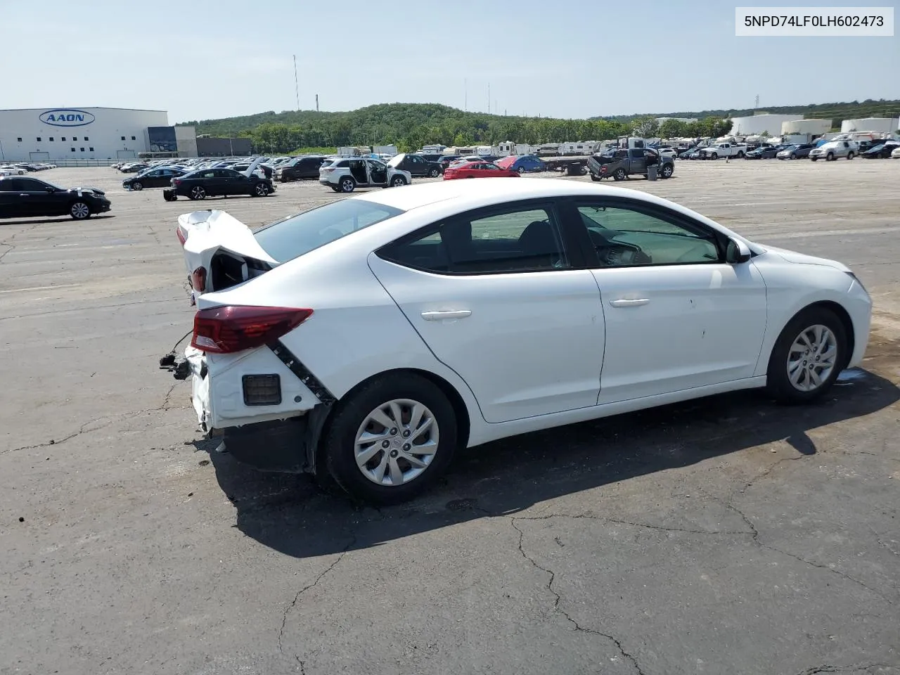 5NPD74LF0LH602473 2020 Hyundai Elantra Se