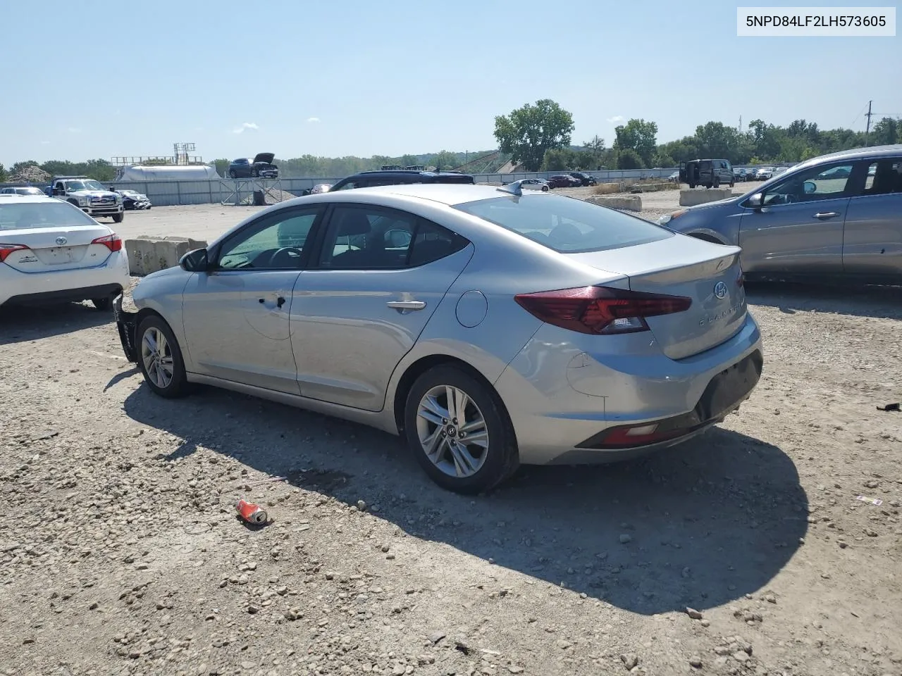 2020 Hyundai Elantra Sel VIN: 5NPD84LF2LH573605 Lot: 67830124