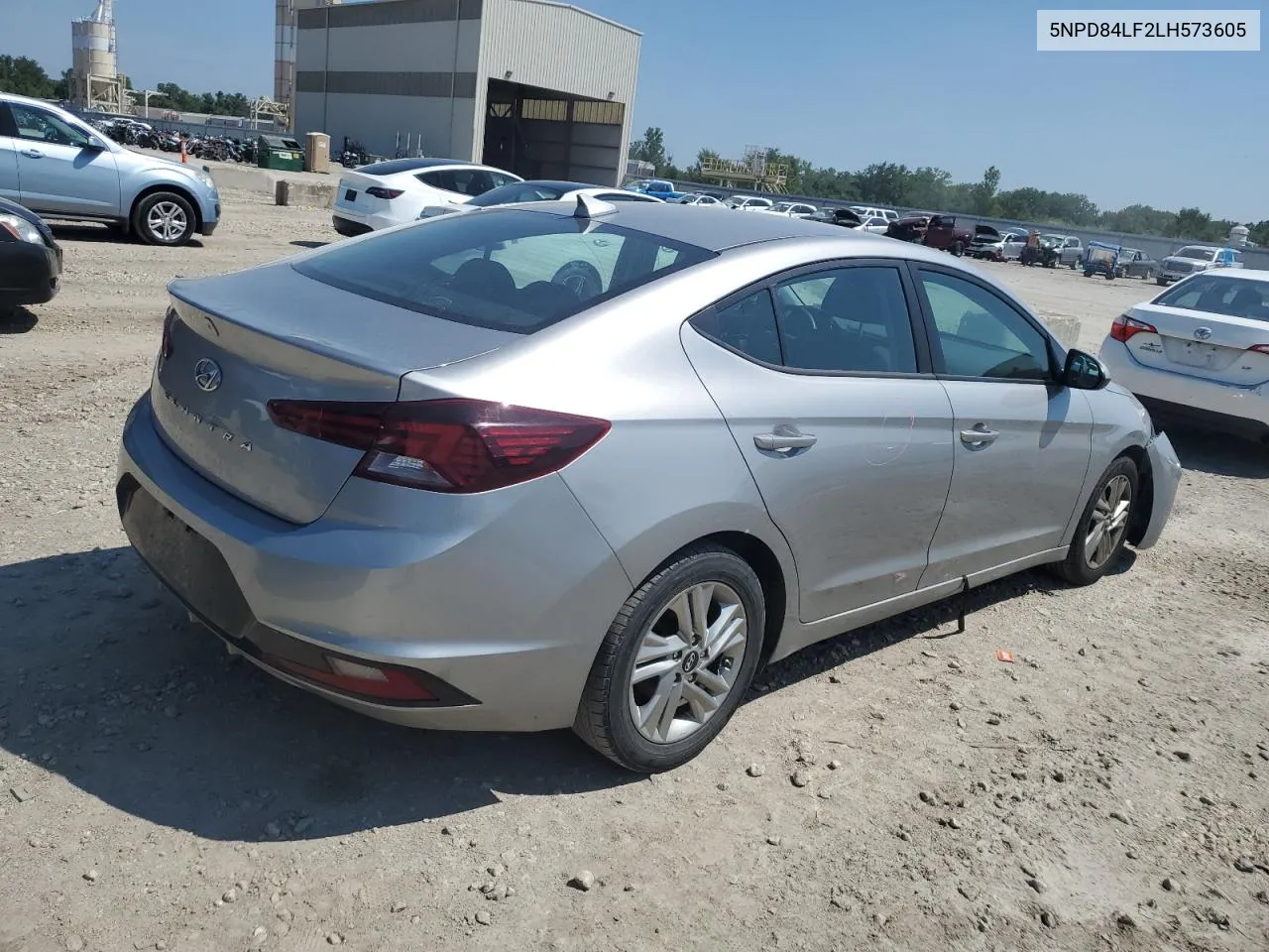 5NPD84LF2LH573605 2020 Hyundai Elantra Sel