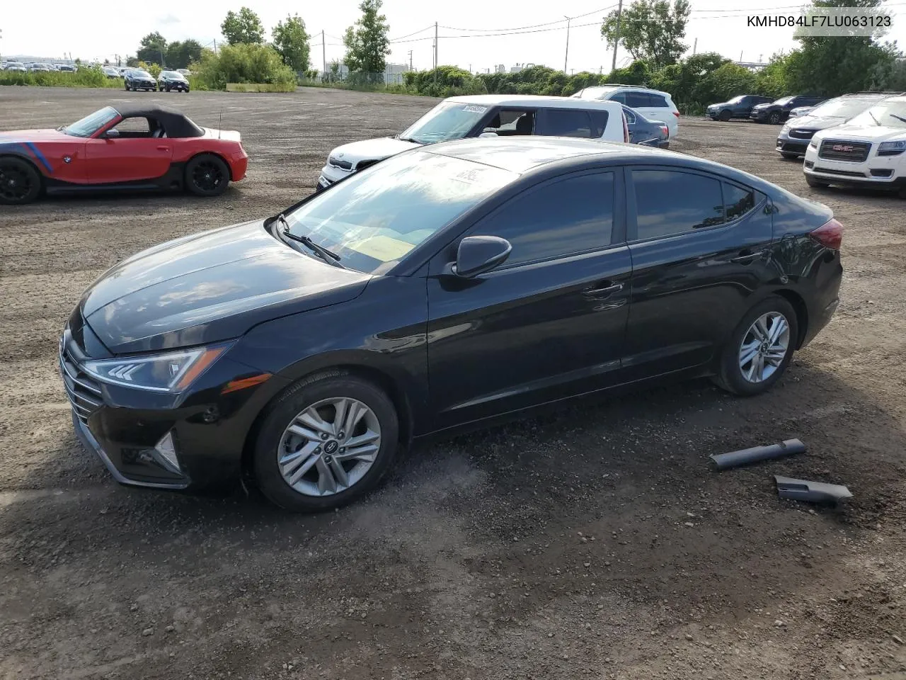 2020 Hyundai Elantra Sel VIN: KMHD84LF7LU063123 Lot: 67952884