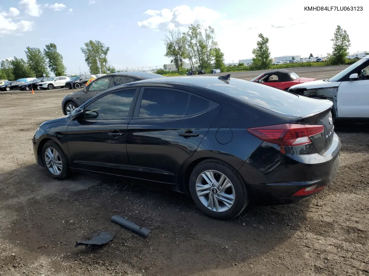 KMHD84LF7LU063123 2020 Hyundai Elantra Sel