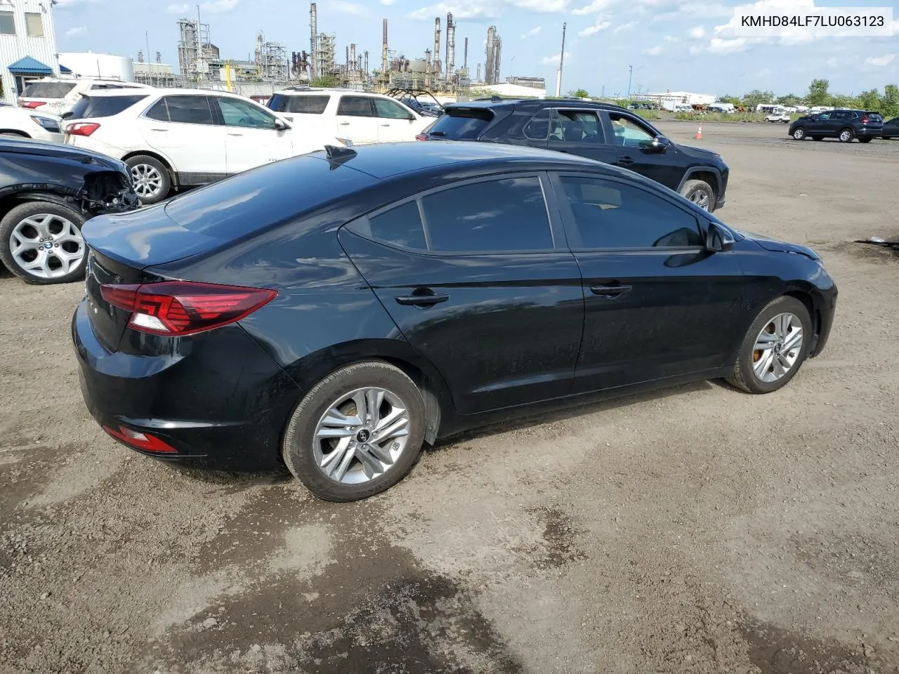 2020 Hyundai Elantra Sel VIN: KMHD84LF7LU063123 Lot: 67952884