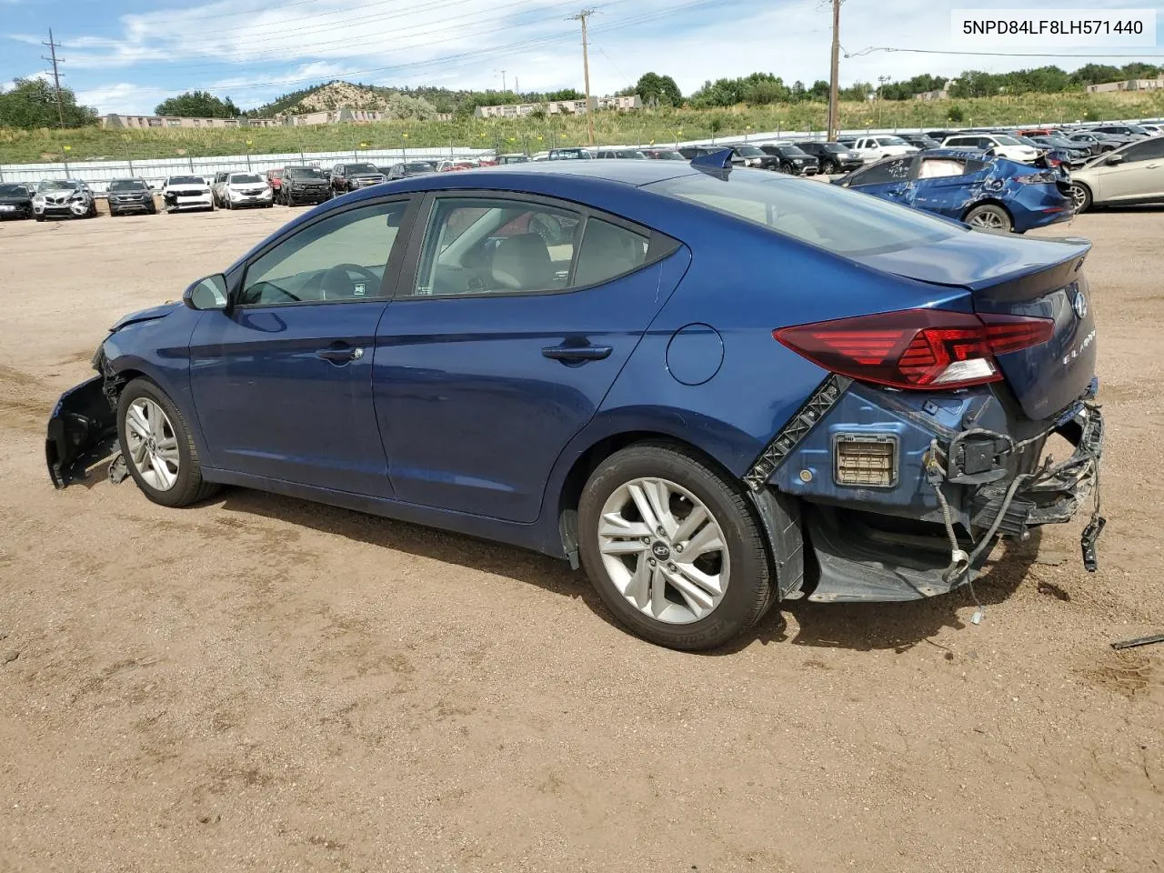 5NPD84LF8LH571440 2020 Hyundai Elantra Sel