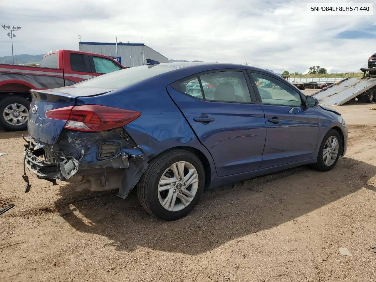 2020 Hyundai Elantra Sel VIN: 5NPD84LF8LH571440 Lot: 67973034